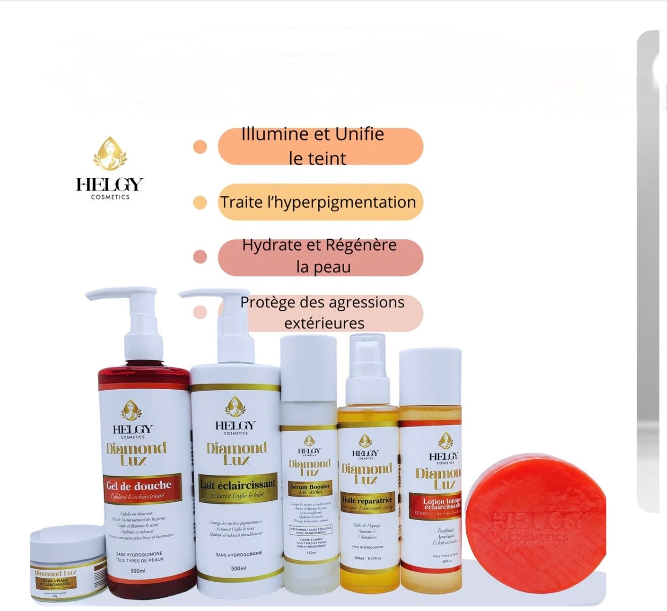 Gamme Diamond Lux 7 produits
