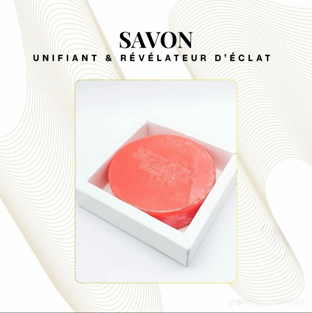 Savon éclaircissant à l’acide kojique et papaye