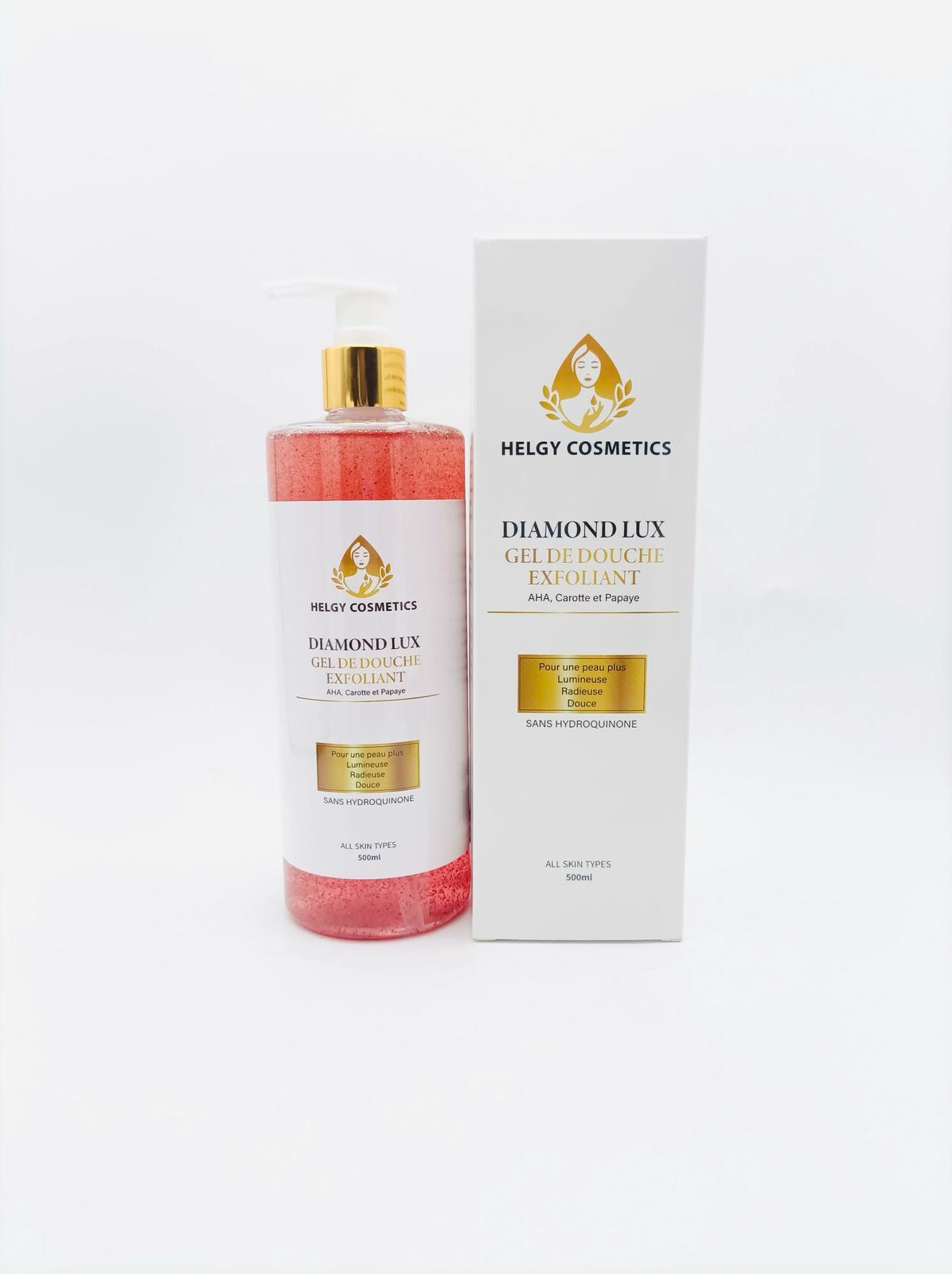 Gel de douche Éclaircissant et exfoliant Diamond lux